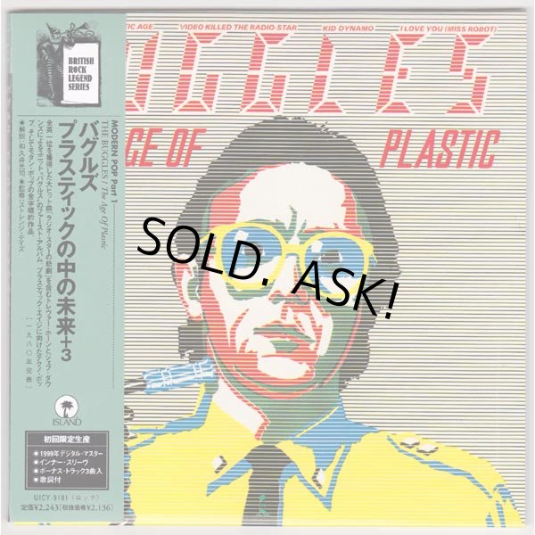 Photo1: THE BUGGLES / THE AGE OF PLASTIC (Used Japan Mini LP CD) (1)