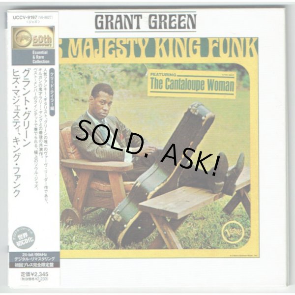 Photo1: GRANT GREEN / HIS MAJESTY, KING FUNK (Used Japan mini LP CD) Verve (1)