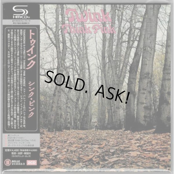 Photo1: TWINK / THINK PINK (Brand New Japan mini LP SHM-CD) (1)