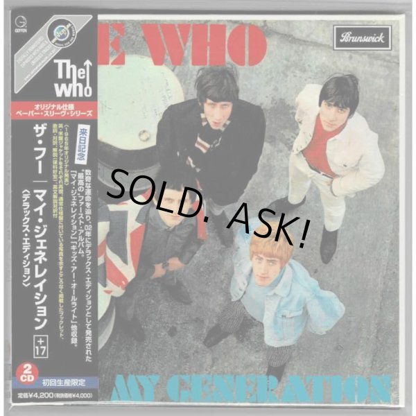 Photo1: THE WHO / MY GENERATION : DELUXE EDITION (Used Japan mini LP CD) (1)