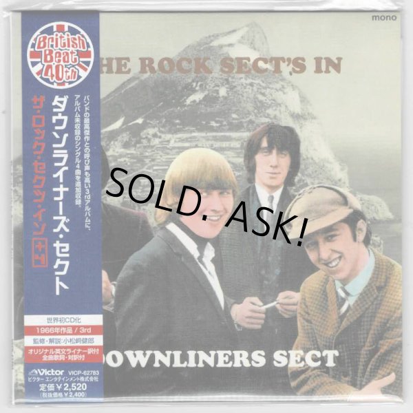 Photo1: DOWNLINERS SECT / ROCK SECT'S IN (Used Japan mini LP CD) (1)