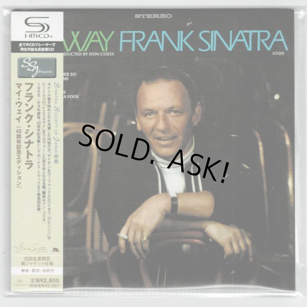 Photo1: FRANK SINATRA / MY WAY - 40TH ANNIVERSARY EDITION (Used Japan mini LP SHM-CD) (1)