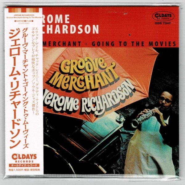 Photo1: JEROME RICHARDSON / GROOVE MERCHANT + GOING TO THE MOVIES (Brand New Japan mini LP CD) * B/O * (1)