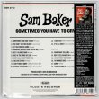 Photo2: SAM BAKER / SOMETIMES YOU HAVE TO CRY (Brand New Japan mini LP CD) * B/O * (2)