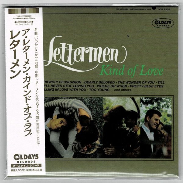 Photo1: LETTERMEN / A LETTERMEN KIND OF LOVE (Brand New Japan mini LP CD) * B/O * (1)