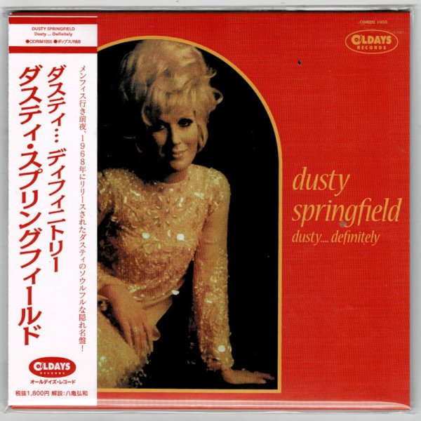 Photo1: DUSTY SPRINGFIELD / DUSTY ... DEFINITELY (Brand New Japan mini LP CD) * B/O * (1)