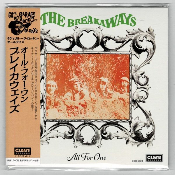 Photo1: THE BREAKAWAYS / ALL FOR ONE (Used Japan mini LP CD) (1)