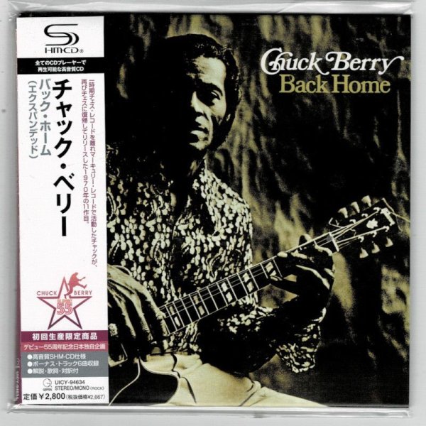 Photo1: CHUCK BERRY / BACK HOME (Used Japan mini LP SHM-CD) (1)