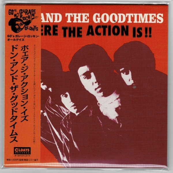 Photo1: DON AND THE GOODTIMES / WHERE THE ACTION IS!! (Used Japan mini LP CD) (1)