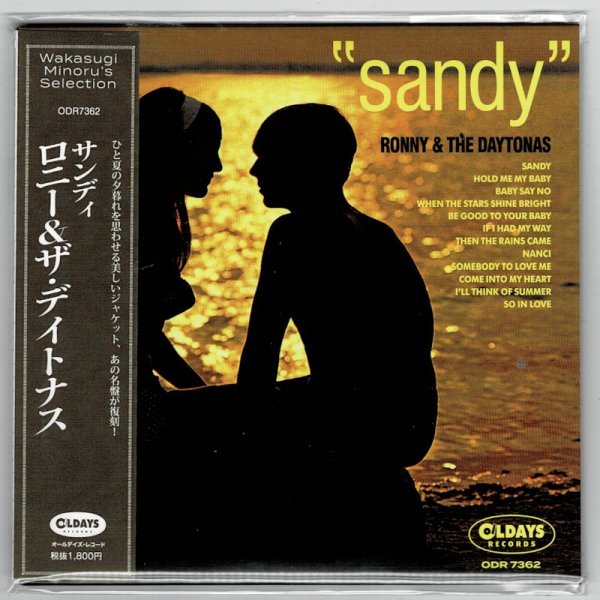 Photo1: RONNY AND THE DAYTONAS / SANDY (Brand New Japan mini LP CD) * B/O * (1)