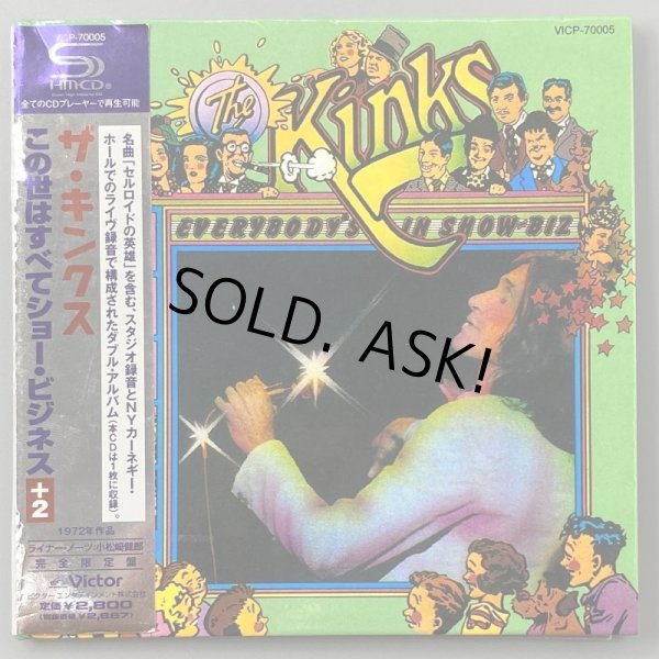 Photo1: THE KINKS / EVERYBODY'S IN SHOW-BIZ - EVERYBODY'S A STAR (Used Japan mini LP SHM-CD) (1)