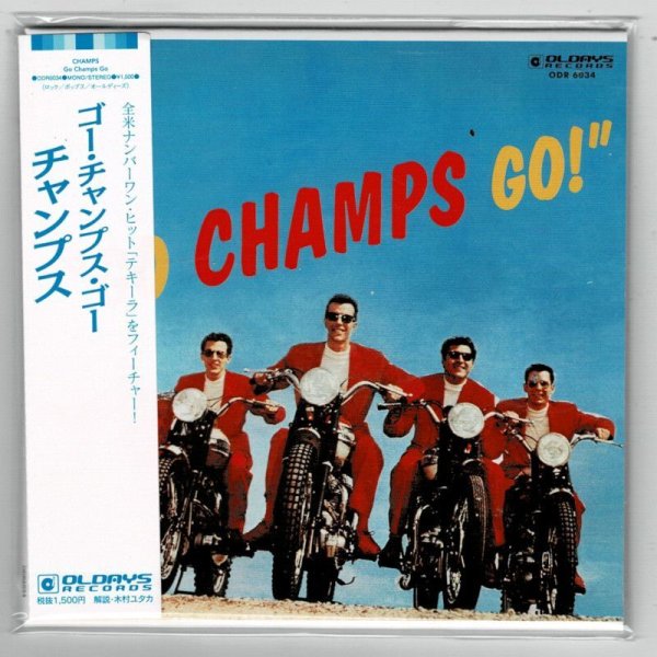 Photo1: CHAMPS / GO, CHAMPS, GO! (Used Japan mini LP CD) (1)