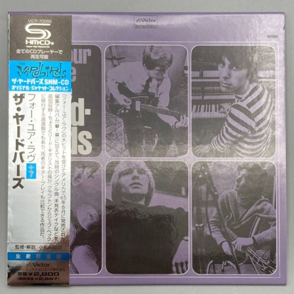 Photo1: THE YARDBIRDS / FOR YOUR LOVE (Used Japan mini LP SHM-CD) (1)