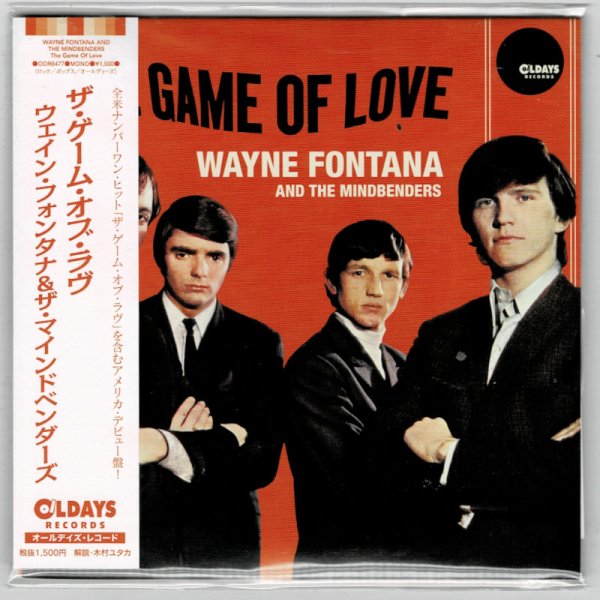 Photo1: WAYNE FONTANA AND THE MINDBENDERS / THE GAME OF LOVE (Brand New Japan mini LP CD) * B/O * (1)