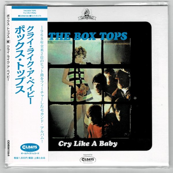 Photo1: THE BOX TOPS / CRY LIKE A BABY (Brand New Japan mini LP CD) * B/O * (1)