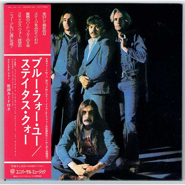 BLUE FOR YOU (USED JAPAN MINI LP SHM-CD) STATUS QUO - BEAT-NET RECORDS