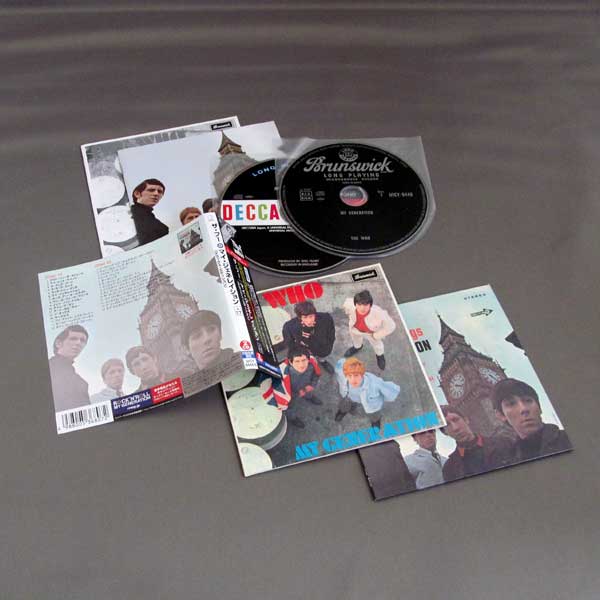 MY GENERATION - DELUXE EDITION (USED JAPAN MINI LP CD) THE WHO - BEAT ...