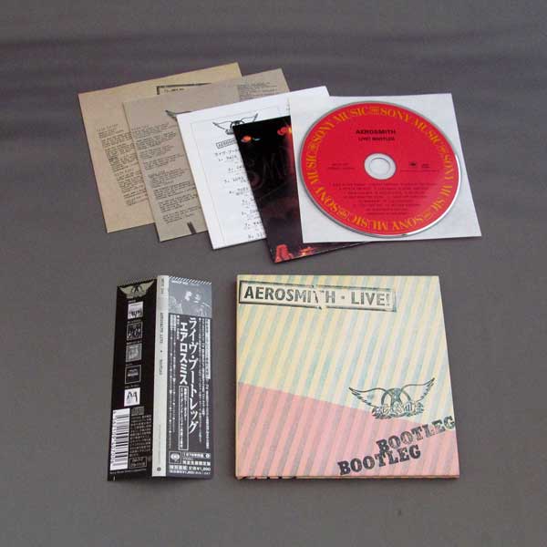 AEROSMITH / AEROSMITH LIVE BOOTLEG (Used Japan mini LP CD) - BEAT-NET ...