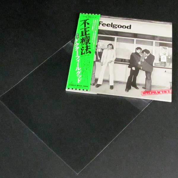 Japanese 12 Vinyl Resealable Outer Sleeves (100 Pack)